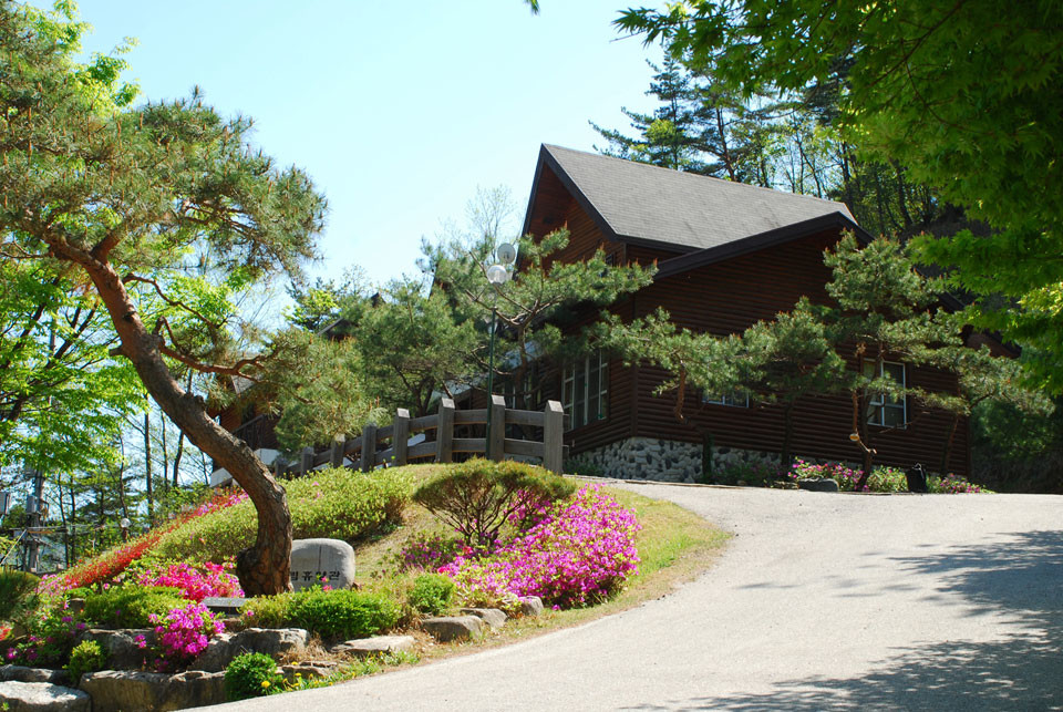▲계명산자연휴양림.