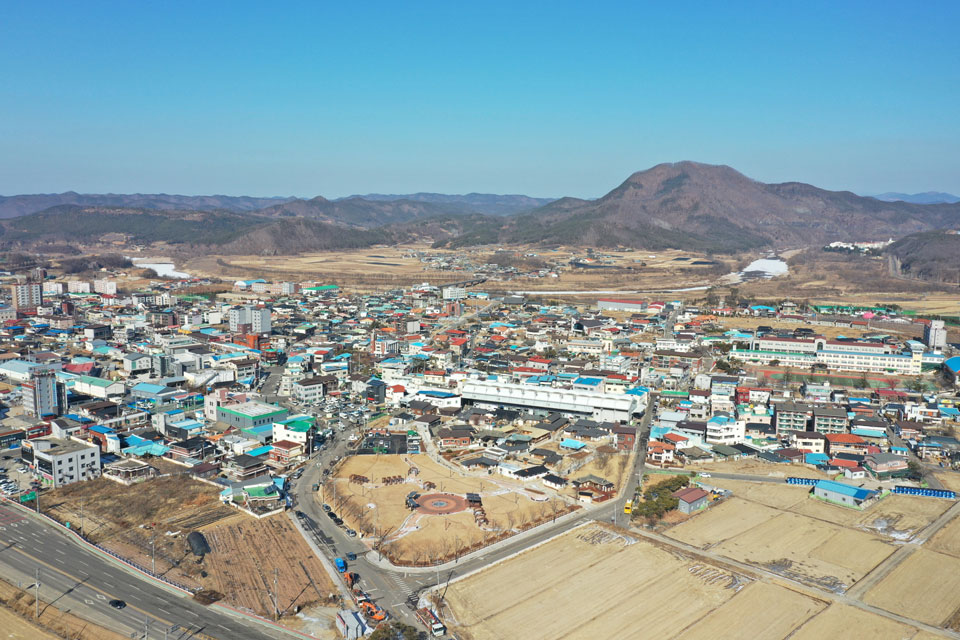 ▲청송군 진보면 전경.