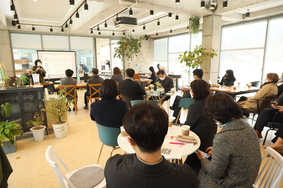 ▲ 안동시 북후면의 농업회사법인 안동반가(주)가 새로운 비즈니스모델을 소개했다.(사진 권기상 기자.2021.11.22)