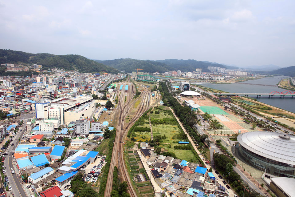 ▲구 안동역사 부지 전경.(사진 안동시청 제공.2021.12.01)