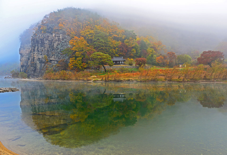 ▲고산정 전경.