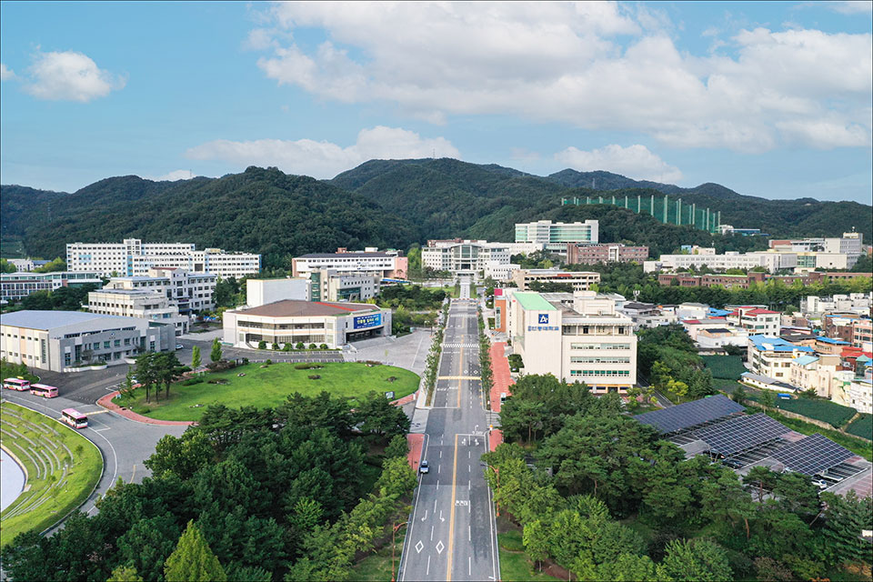 ▲ 국립안동대학교 전경.