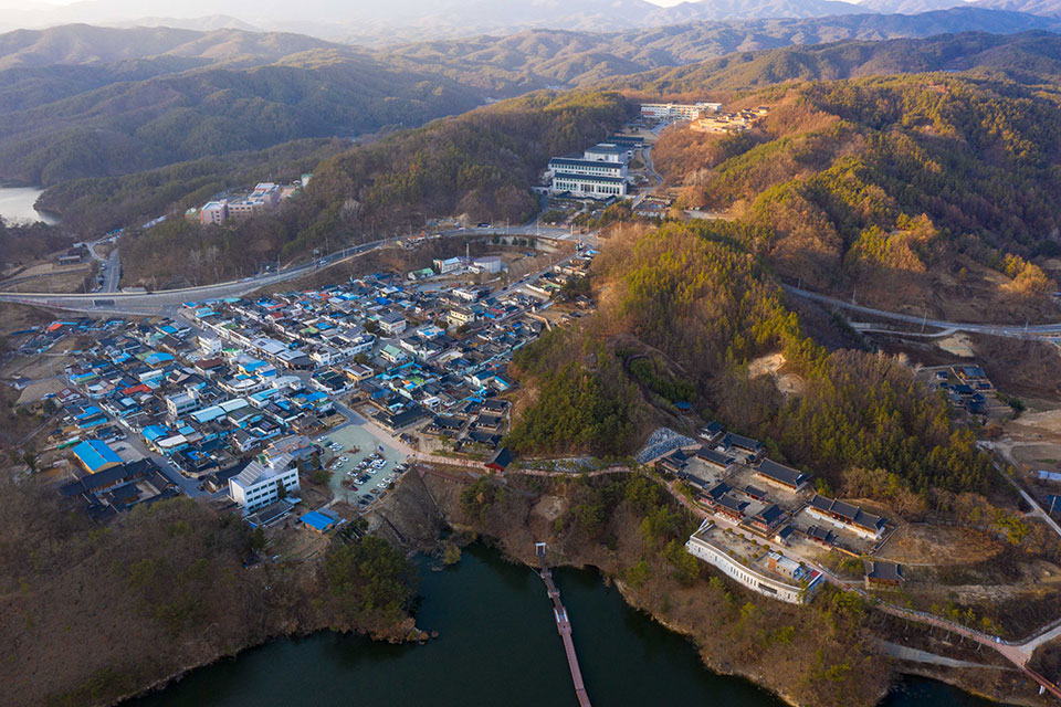 ▲안동시 도산면 예끼마을 전경.(사진 안동시청 제공)