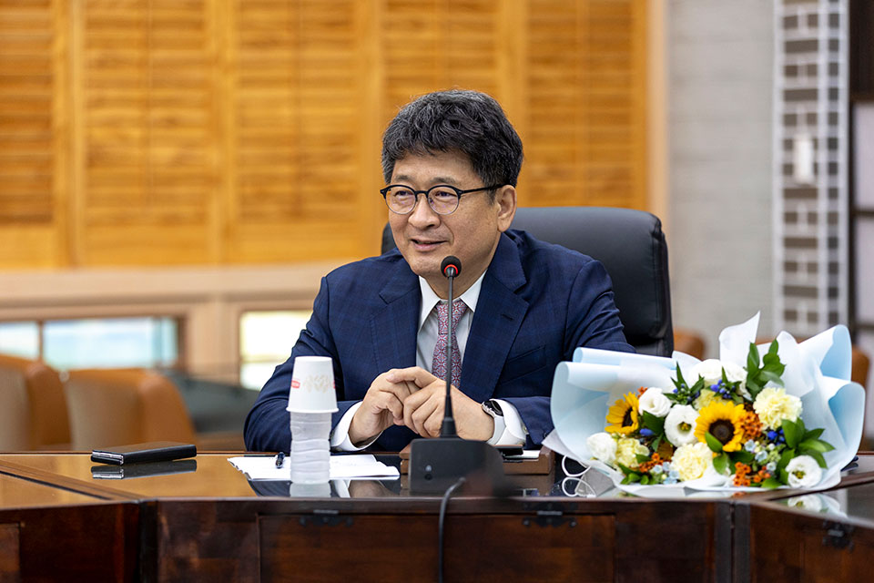 ▲ 이동원 한국정신문화재단 신임 대표.(사진 한국정신문화재단 제공.2022.08.25)