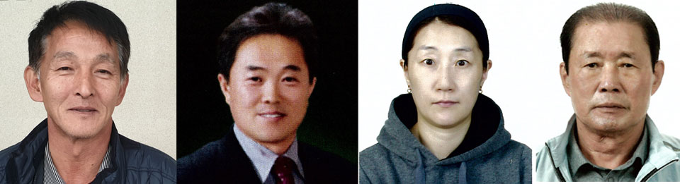 ▲예천군민상에 선정된 (좌에서)백형근(만 58세,개포면 황산리), 이희정(만 58세, 유천면 송지리), 이인숙(만 47세, 지보면 어신리), 황병진(만 76세, 예천읍 노하리).(사진 예천군청 제공.2022.09.28)