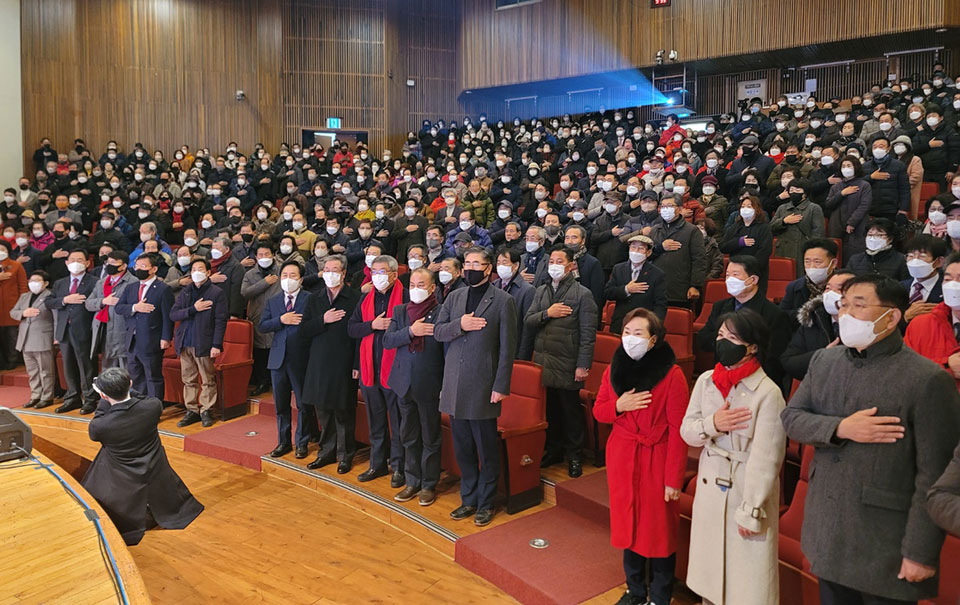 ▲ 지난 17일 국민의힘 안동·예천 당원협의회 당원 연수가 열렸다.(사진 김형동 의원실 제공.2022.12.19)