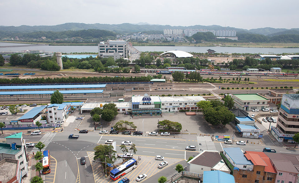 ▲구 안동역사 부지 전경.(사진 안동시청 제공.2023.01.05)