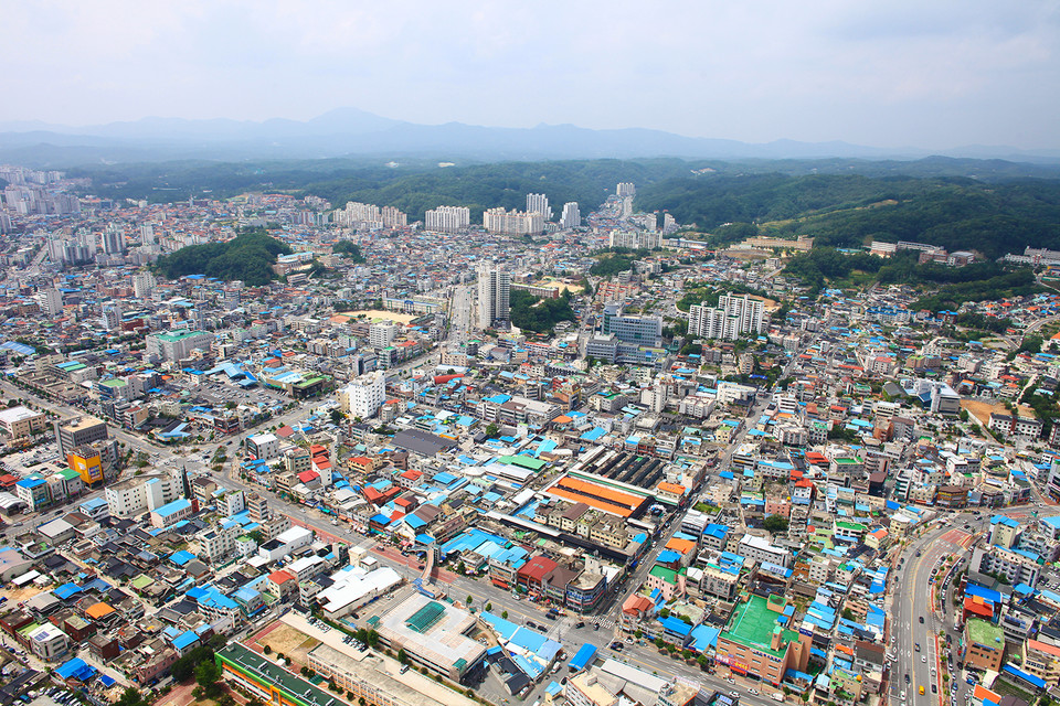 ▲안동시가지 전경.(사진 안동시청 제공.2023.01.18)