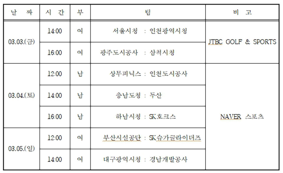 ▲행사일정 안동시청 제공.2023.02.28