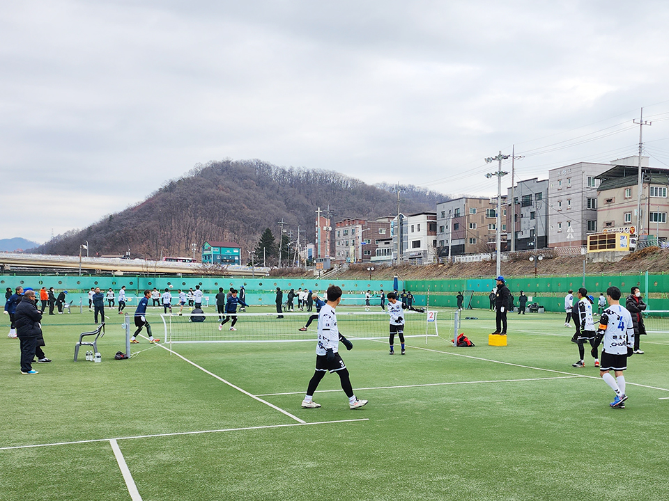 ▲안동하회탈배 전국족구대회.(사진 안동시청 제공)