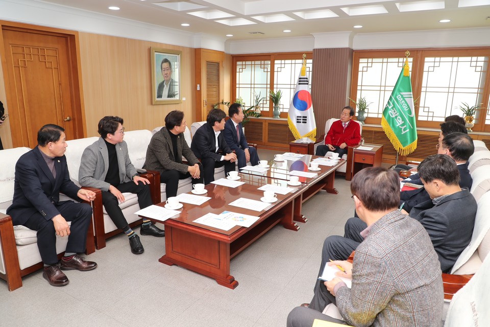 ▲안동시와 대구광역시가 맑은 물 공급 위한 상생발전 모델 구축.(사진 안동시청 제공)