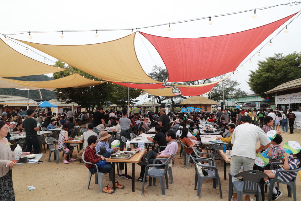 ▲예천 삼강주막 나루터 축제.(사진 예천군청 제공)