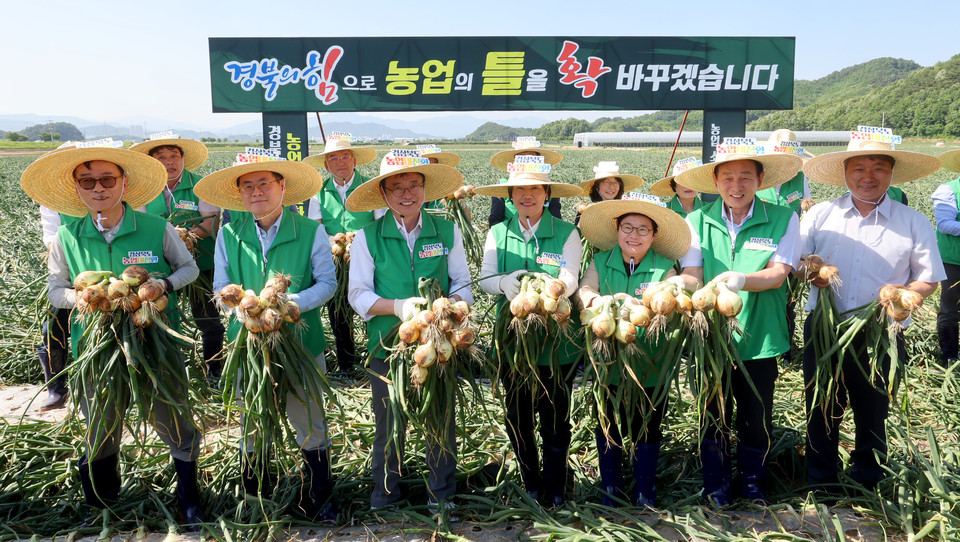 ▲경북 농업대전환 공동영농 성과보고회.(사진 경북도청 제공)