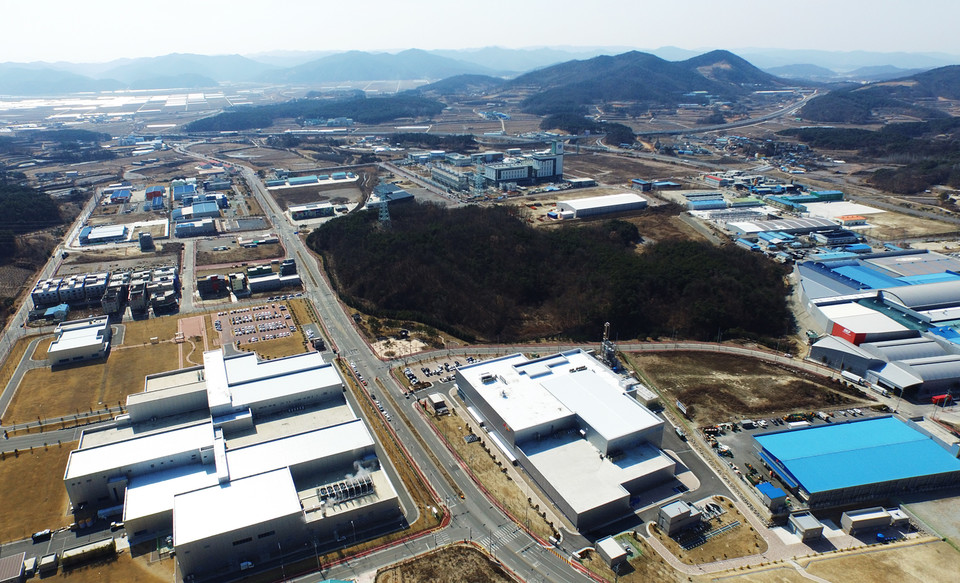 ▲안동 경북바이오 1차, 2차 일반산업단지.(사진 안동시청 제공)