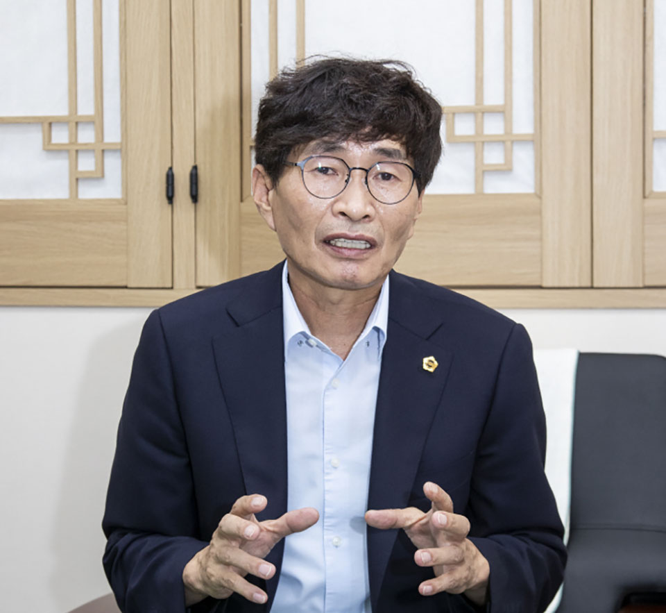 ▲경북도의회 임기진 의원.(사진 이임태 기자 제공)