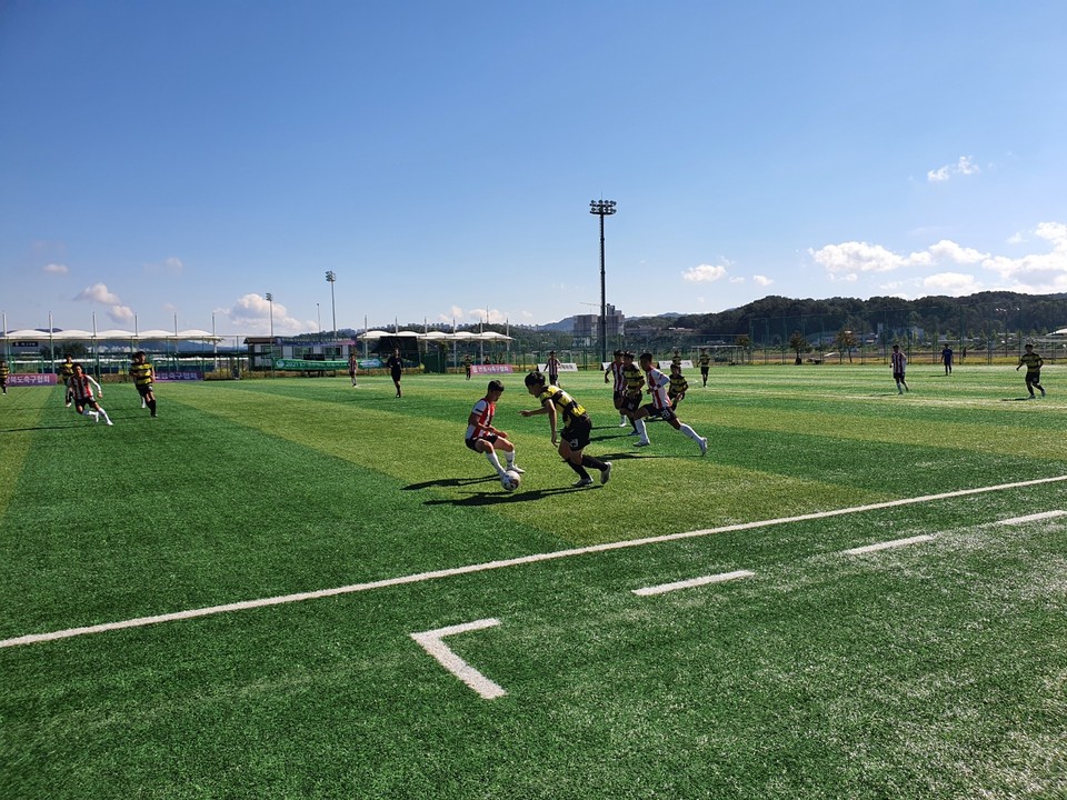 ▲2024 전국 고등 축구리그 왕중왕전.(사진 안동시청 제공)