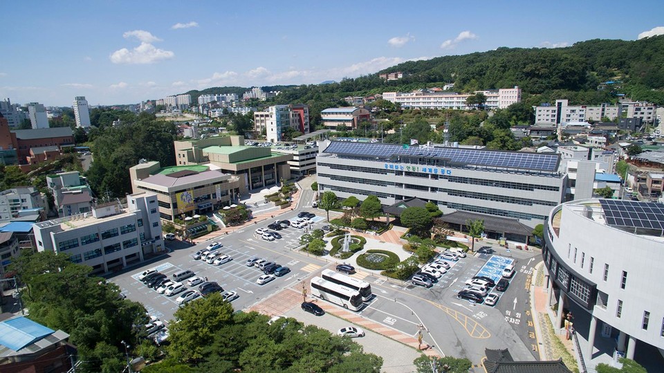 안동시청 전경