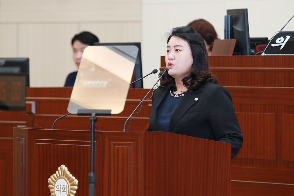 ▲안동시의회 김새롬 의원.(사진 안동시의회 제공)