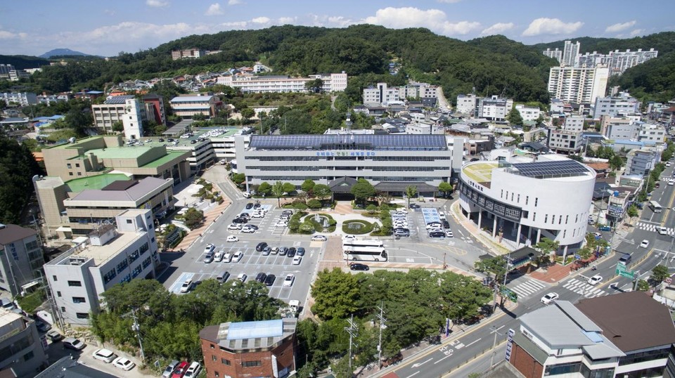 안동시청 전경