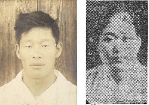 ▲ 독립운동가 서훈이 확정된 이필(안동 출신, 1909~?)과 김귀임(대구 출신, 1911~?) 선생.